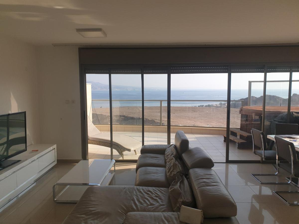 Luxury Exclusive Top Class Apartment On The Sea With Best Sea View And Jacuzzi רק למשפחות !!!! エイラート エクステリア 写真