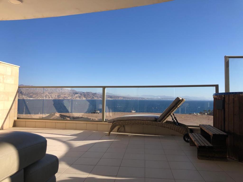 Luxury Exclusive Top Class Apartment On The Sea With Best Sea View And Jacuzzi רק למשפחות !!!! エイラート エクステリア 写真